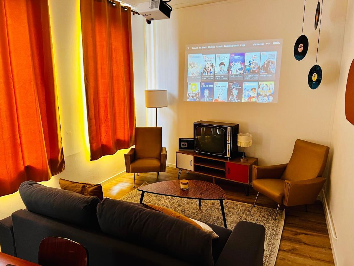 Le Vintage 70'S, 4 A 6 Pers, Centre-Ville Boulogne-sur-Mer Buitenkant foto
